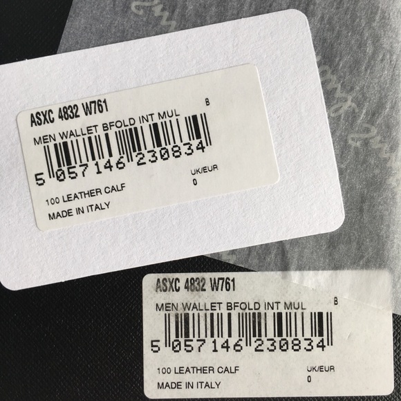 Paul Smith Multistripe Leather Bifold Wallet - Picture 6 of 7